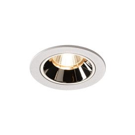 Numinos DL S plafonnier encastré LED blanc/chromé 2700K 55°