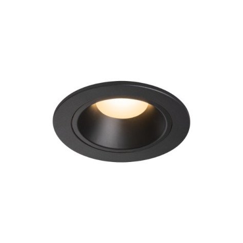 Numinos DL S plafonnier encastré LED noir/noir 3000K 40°