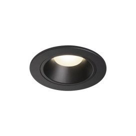 Numinos DL S plafonnier encastré LED noir/noir 4000K 40°