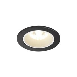 Numinos DL S plafonnier encastré LED noir/blanc 4000K 20°