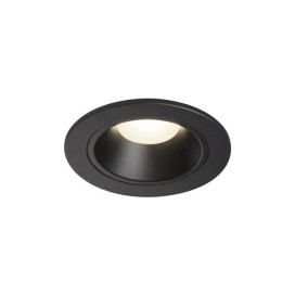 Numinos DL S plafonnier encastré LED noir/noir 4000K 55°