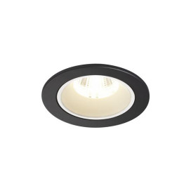 Numinos DL S plafonnier encastré LED noir/blanc 4000K 55°