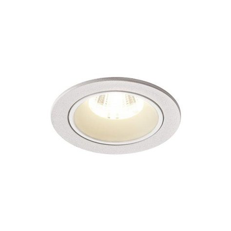 Numinos DL S plafonnier encastré LED blanc/blanc 4000K 55°