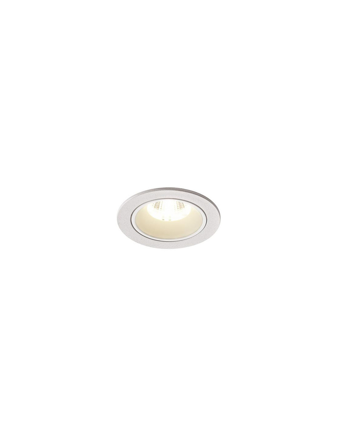 Numinos DL S plafonnier encastré LED blanc/blanc 4000K 55°