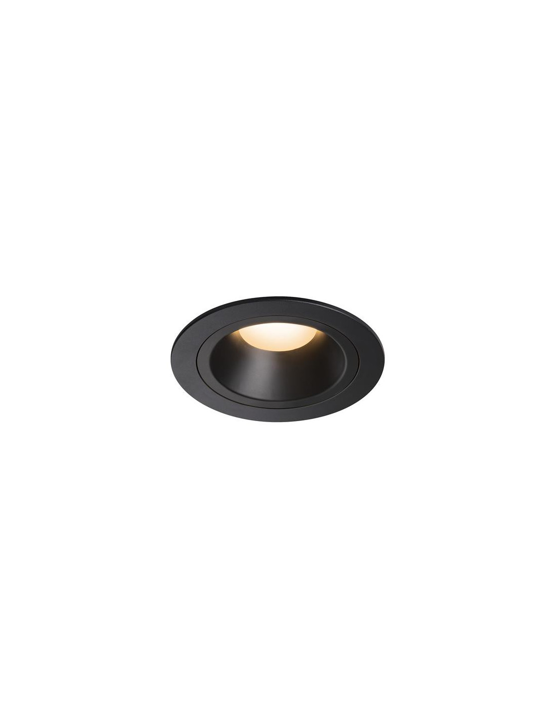 Numinos DL M plafonnier encastré LED noir/noir 2700K 40°