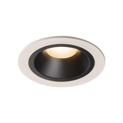 Numinos DL M plafonnier encastré LED blanc/noir 2700K 20°