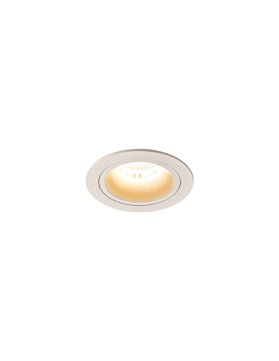 Numinos DL M plafonnier encastré LED blanc/blanc 2700K 55°