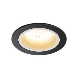 Numinos DL M plafonnier encastré LED noir/blanc 3000K 40°