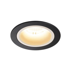 Numinos DL M plafonnier encastré LED noir/blanc 3000K 55°