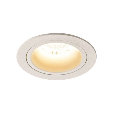 Numinos DL M plafonnier encastré LED blanc/blanc 3000K 40°