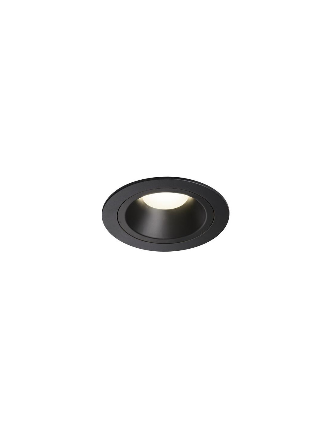 Numinos DL M plafonnier encastré LED noir/noir 4000K 20°