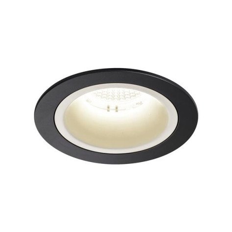 Numinos DL M plafonnier encastré LED noir/blanc 4000K 40°
