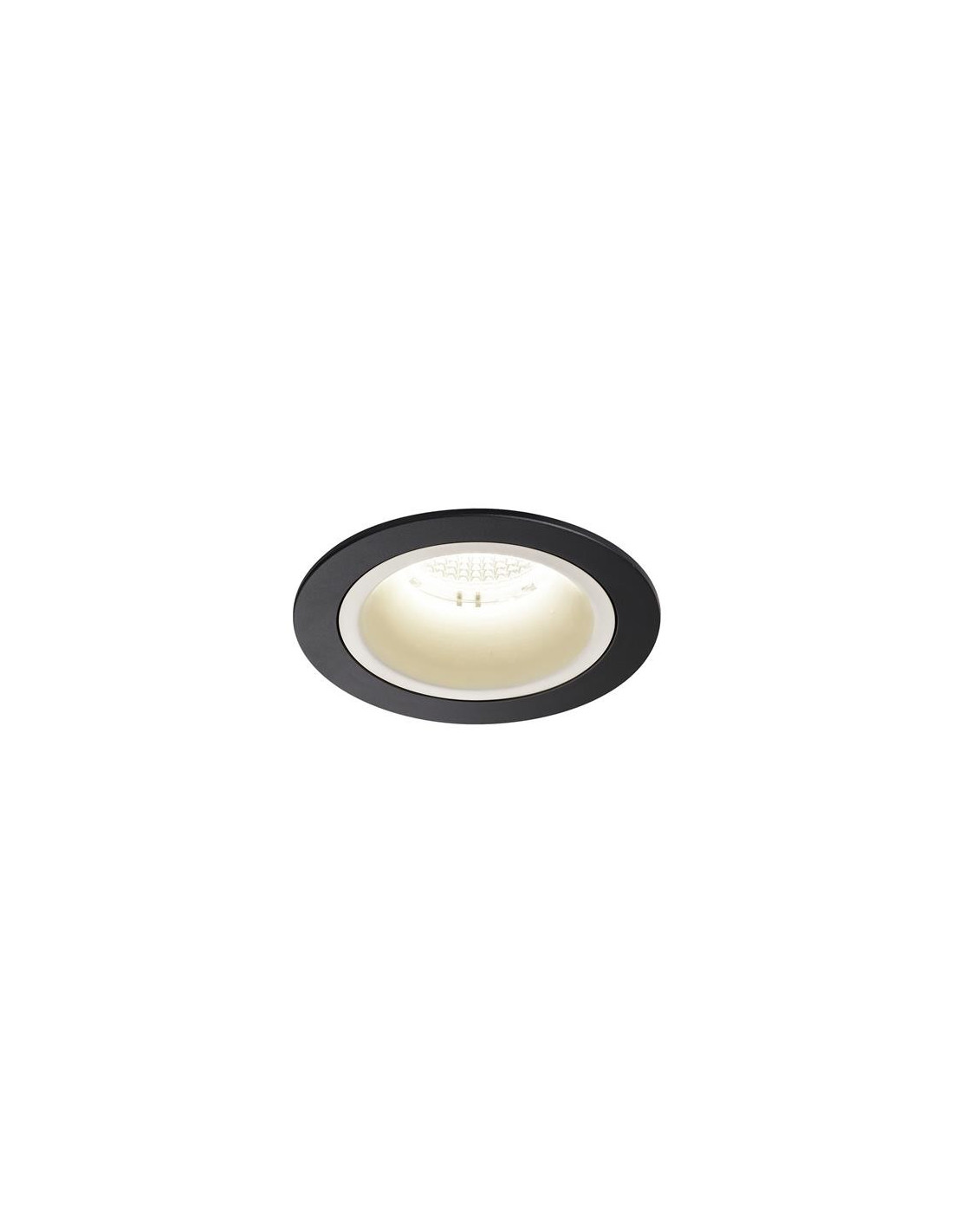 Numinos DL M plafonnier encastré LED noir/blanc 4000K 40°