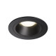 Numinos DL M plafonnier encastré LED noir/noir 4000K 55°