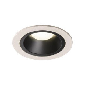 Numinos DL M plafonnier encastré LED blanc/noir 4000K 20°