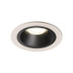 Numinos DL M plafonnier encastré LED blanc/noir 4000K 40°
