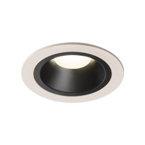 Numinos DL M plafonnier encastré LED blanc/noir 4000K 55°