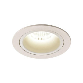 Numinos DL M plafonnier encastré LED blanc/blanc 4000K 55°