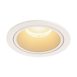 Numinos DL L plafonnier encastré LED blanc/blanc 3000K 20°