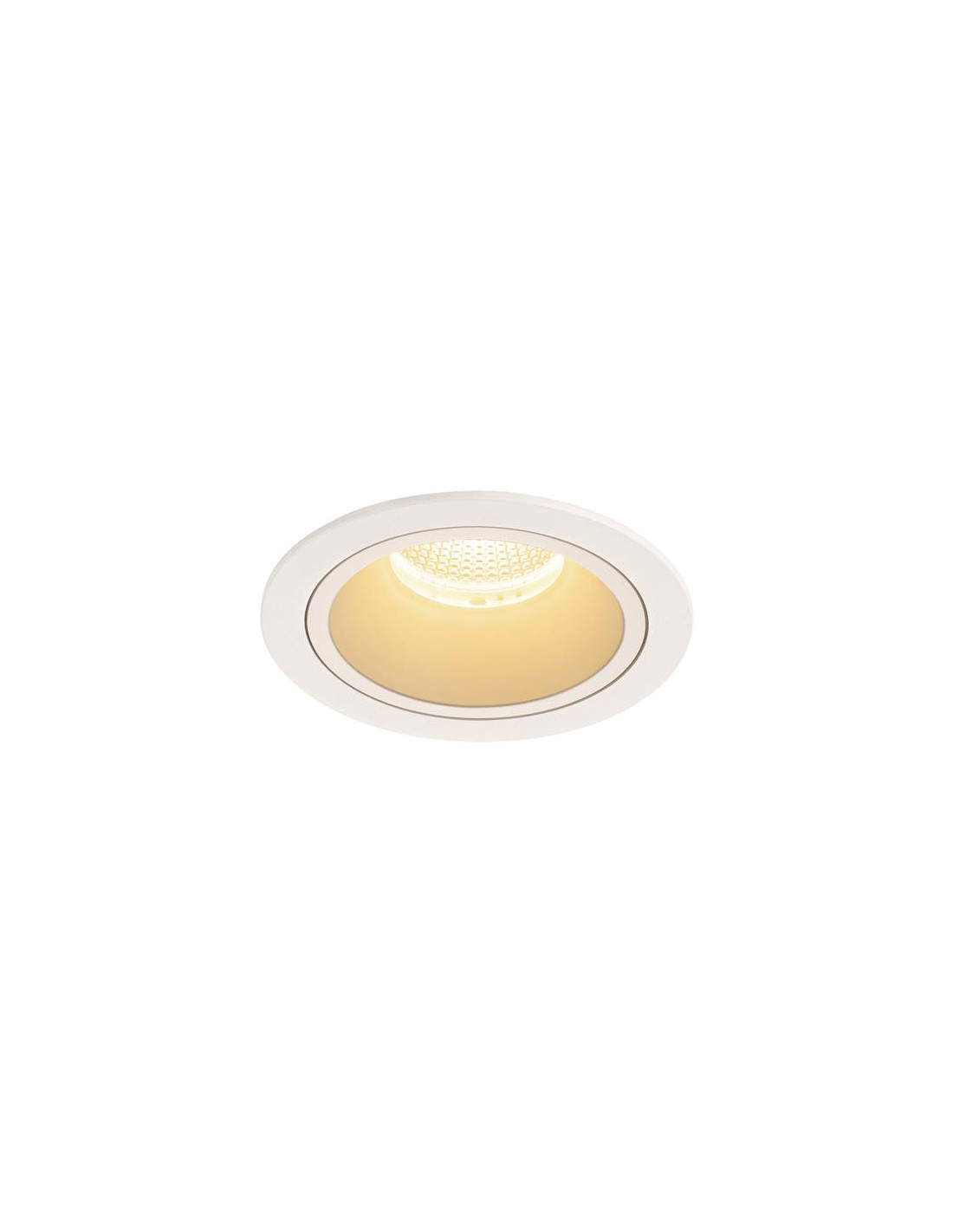 Numinos DL L plafonnier encastré LED blanc/blanc 3000K 20°
