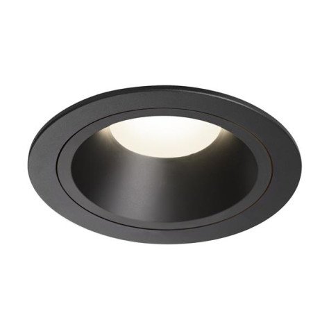 Numinos DL L plafonnier encastré LED noir/noir 4000K 20°