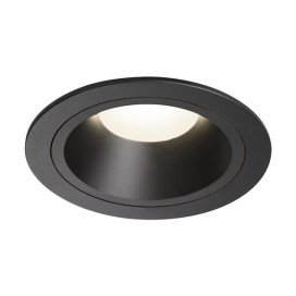 Numinos DL L plafonnier encastré LED noir/noir 4000K 55°