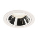 Numinos DL L plafonnier encastré LED blanc/chromé 4000K 20°