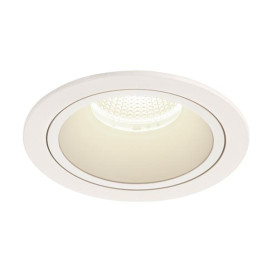 Numinos DL L plafonnier encastré LED blanc/blanc 4000K 40°