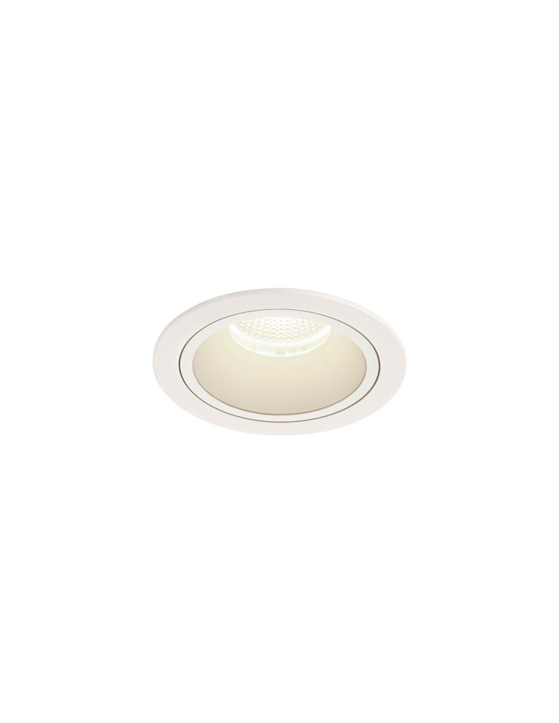 Numinos DL L plafonnier encastré LED blanc/blanc 4000K 40°