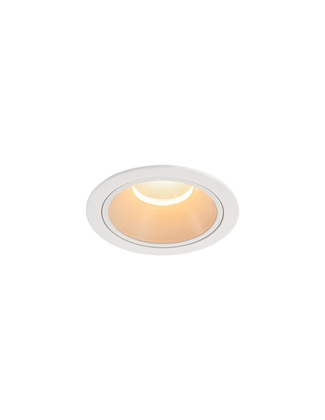 Numinos DL XL plafonnier encastré LED blanc/blanc 2700K 20°