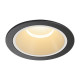 Numinos DL XL plafonnier encastré LED noir/blanc 3000K 55°
