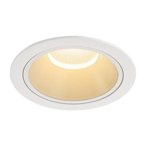 Numinos DL XL plafonnier encastré LED blanc/blanc 3000K 55°