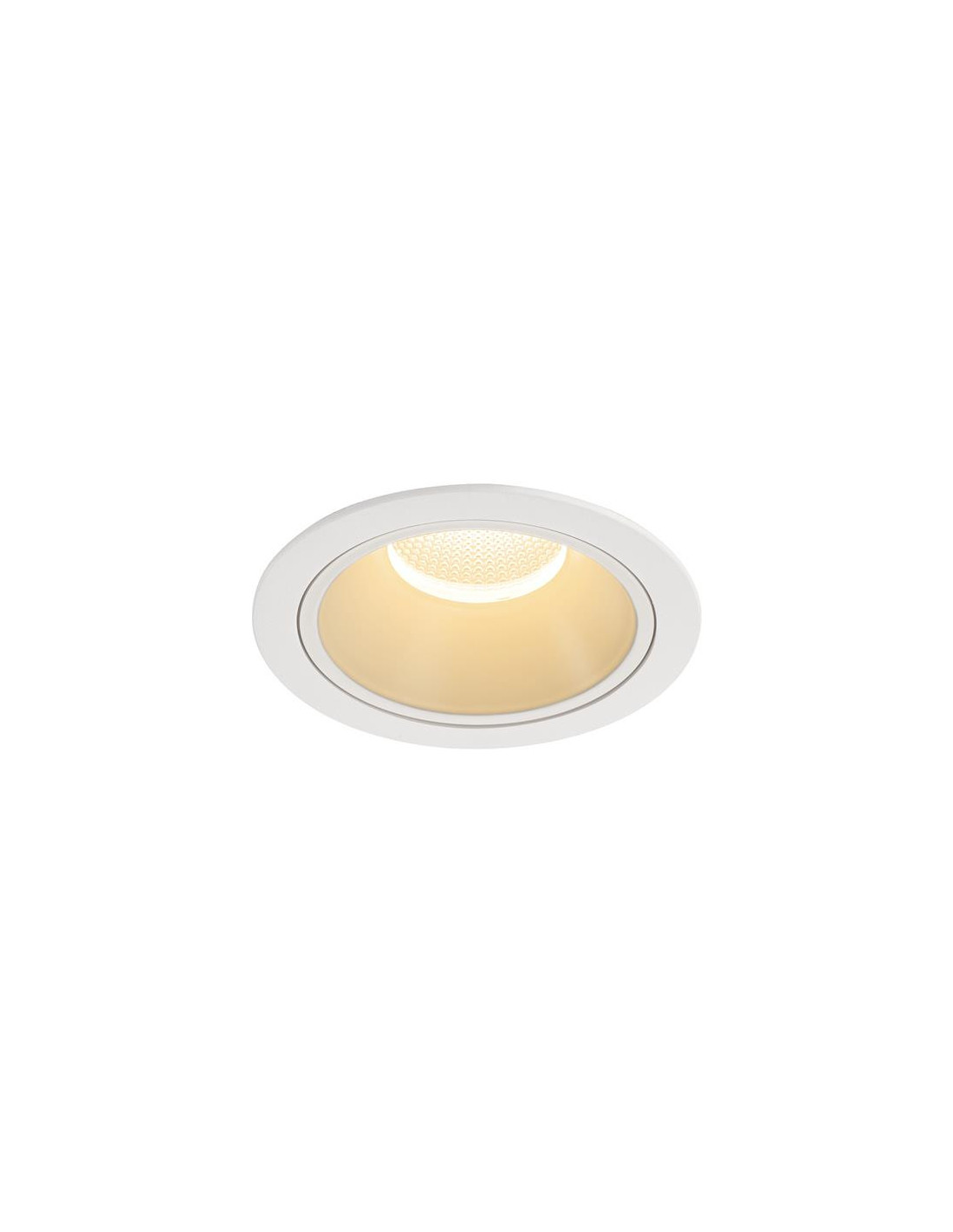 Numinos DL XL plafonnier encastré LED blanc/blanc 3000K 55°