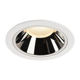 Numinos DL XL plafonnier encastré LED blanc/chromé 3000K 55°