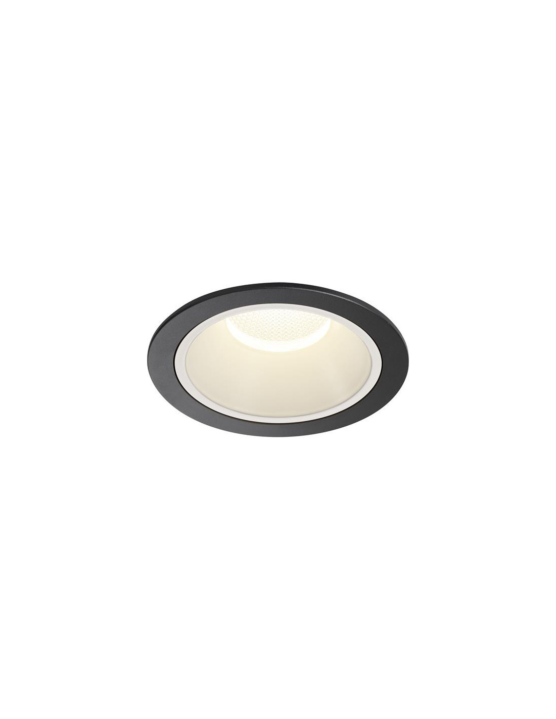 Numinos DL XL plafonnier encastré LED noir/blanc 4000K 40°