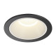 Numinos DL XL plafonnier encastré LED noir/blanc 4000K 55°