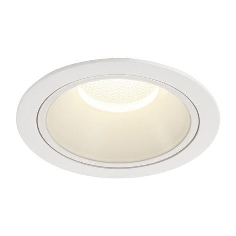 Numinos DL XL plafonnier encastré LED blanc/blanc 4000K 20°