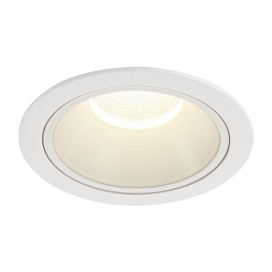 Numinos DL XL plafonnier encastré LED blanc/blanc 4000K 40°