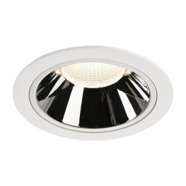 Numinos DL XL plafonnier encastré LED blanc/chromé 4000K 40°