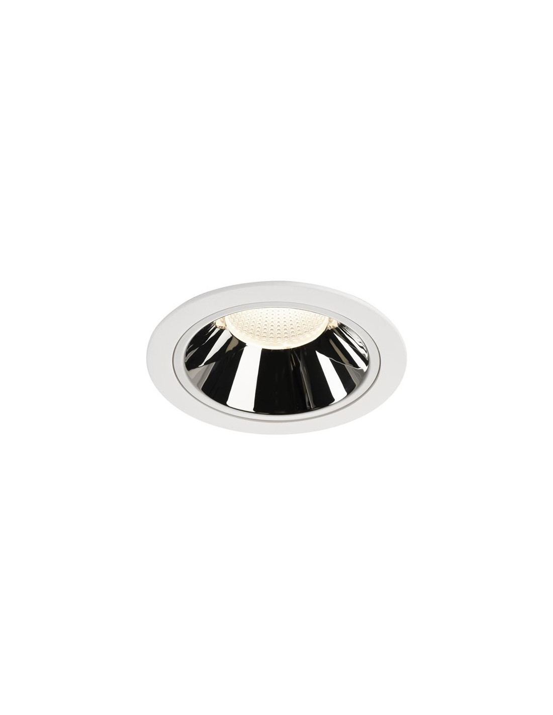 Numinos DL XL plafonnier encastré LED blanc/chromé 4000K 40°