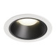 Numinos DL XL plafonnier encastré LED blanc/noir 4000K 55°