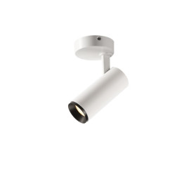 Numinos spot phase S plafonnier LED blanc/noir 3000K 24°