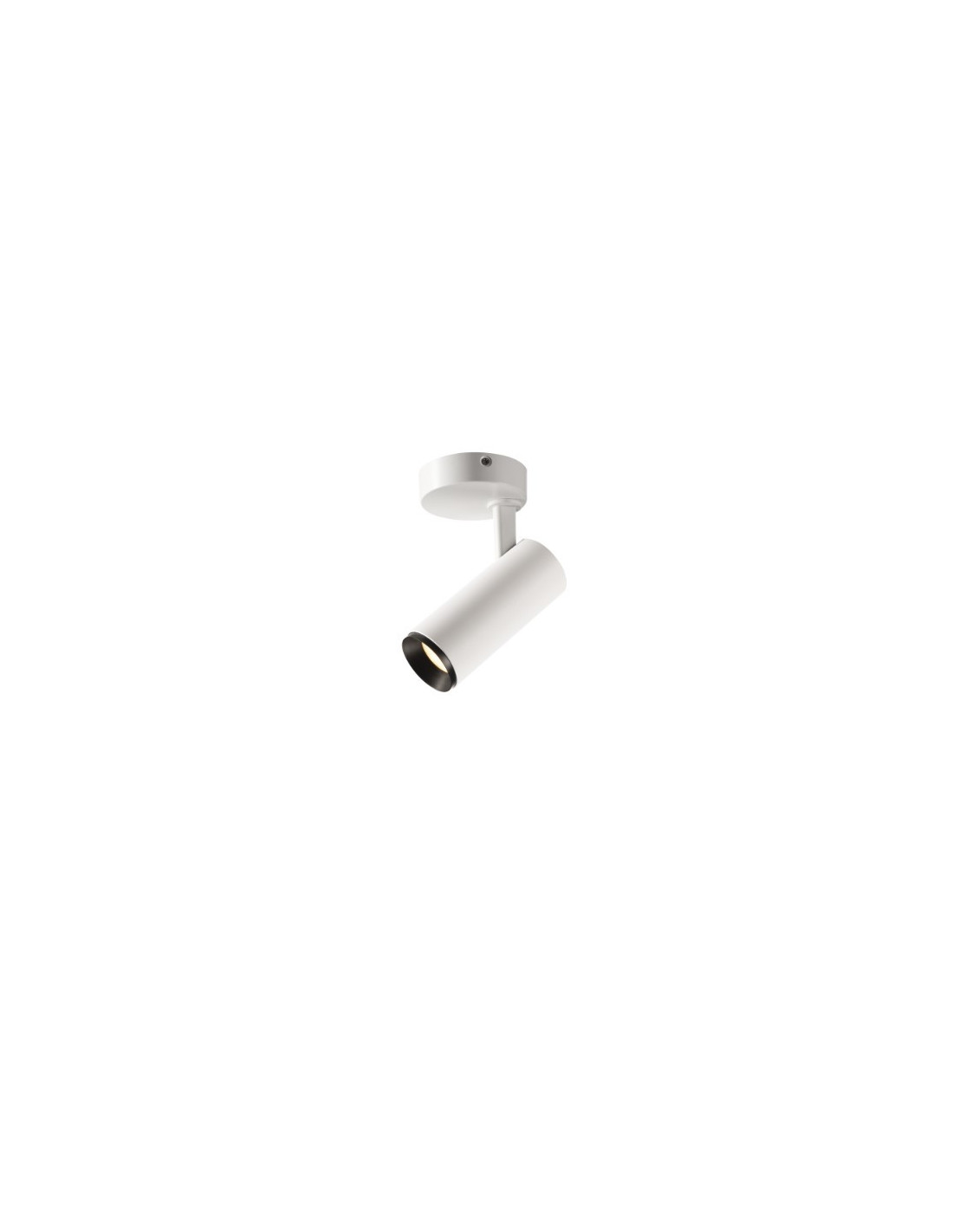 Numinos spot phase S plafonnier LED blanc/noir 3000K 60°