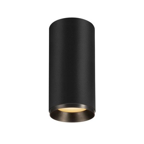 Numinos CL phase L plafonnier LED noir/noir 2700K 60°