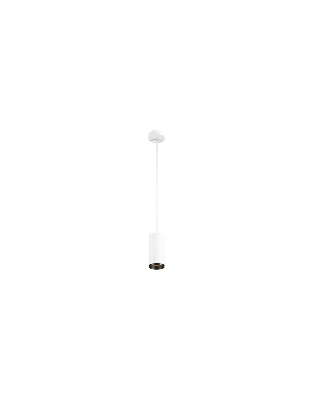 Numinos PD DALI M suspension LED blanc/noir 2700K 24°