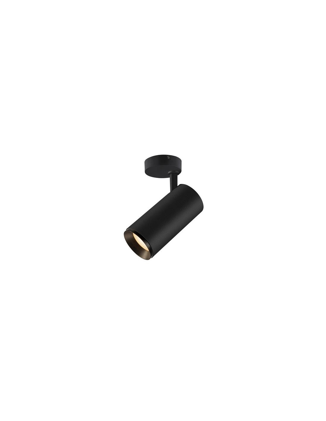 Numinos spot DALI L plafonnier LED noir/noir 3000K 60°