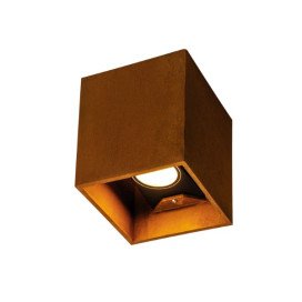 Rusty UP/DOWN WL applique d'angle LED outdoor rouille CCT switch 3000/4000K