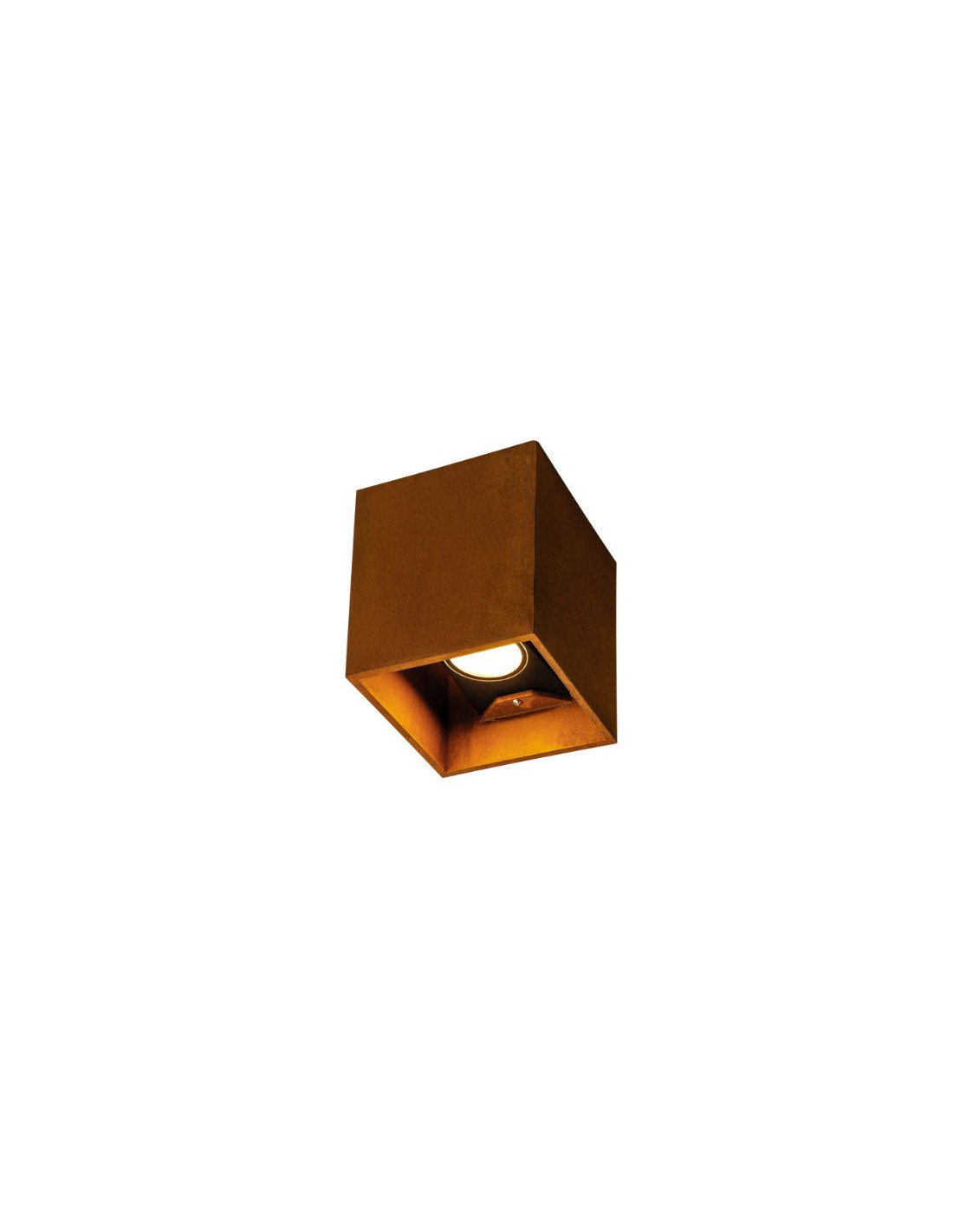 Rusty UP/DOWN WL applique d'angle LED outdoor rouille CCT switch 3000/4000K