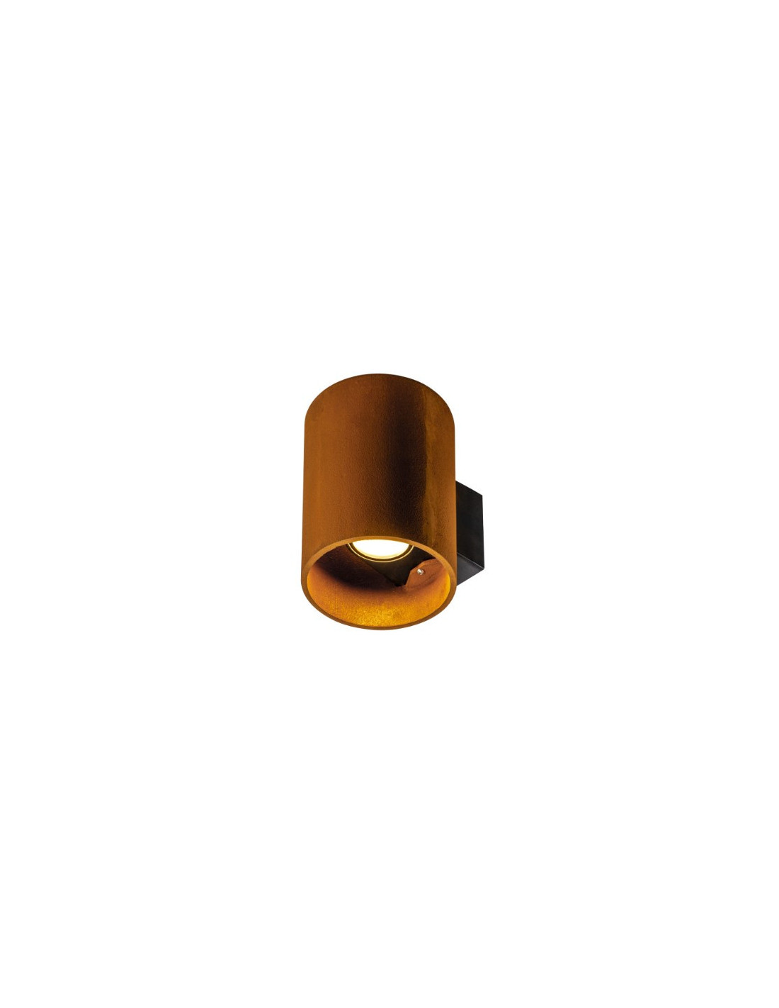 Rusty UP/DOWN WL applique ronde LED outdoor rouille CCT switch 3000/4000K