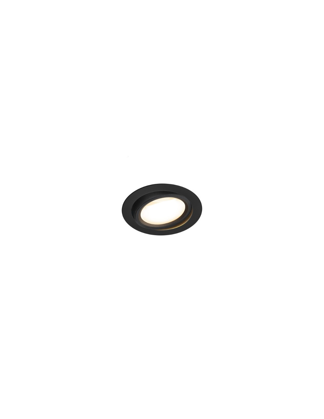Oculus DL move lampe montée au plafond LED noire DIM TO WARM 2000-3000K